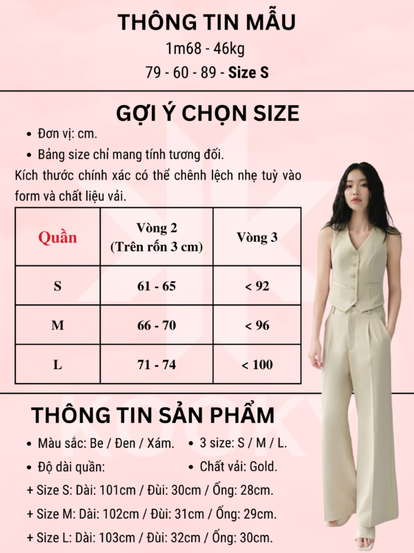 Quần GEMMA Pants - Ảnh 6