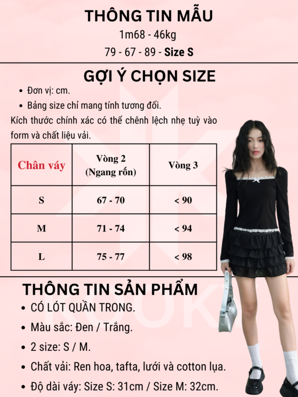Chân váy LACEY Skirt - Ảnh 10