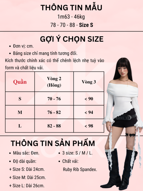 Quần CROP Shorts - No.01 - Ảnh 8