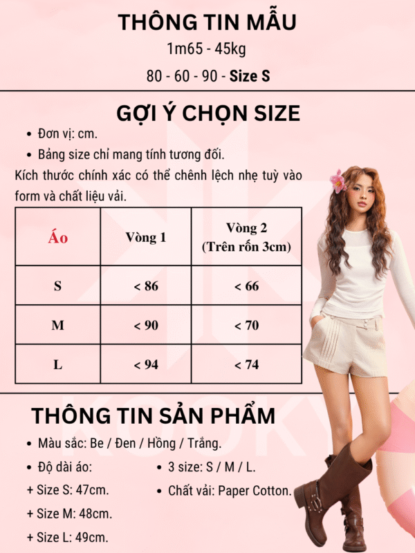 Áo ICHI Top - No.03 - Ảnh 9