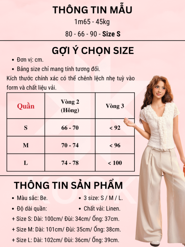 Quần LINEN Pants - No.03 - Ảnh 6